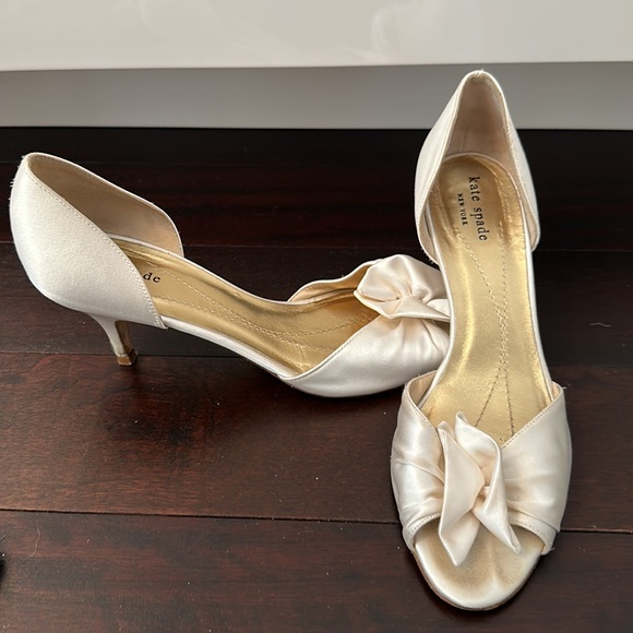 COPY - Kate Spade Satin Heels - No longer available******* - Picture 2 of 3